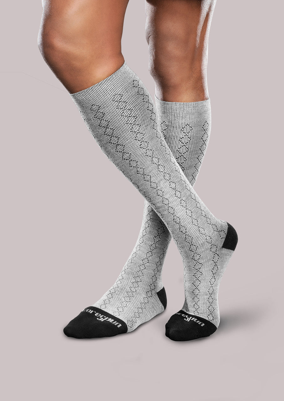 Corespun Mild Support Socks - Classic Diamond