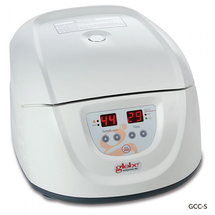 Standard Clinical Centrifuge, w/ 12-Place Rotor, Sleeves & Risers, by Globe Scientific