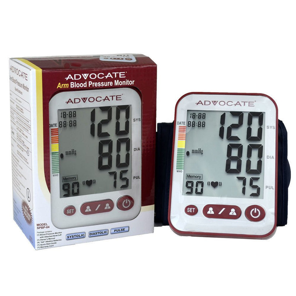 ADVOCATE Arm Blood Pressure Monitor - CornellSurgical.com