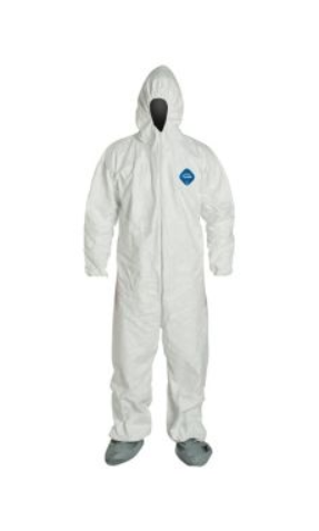 Dupont Tyvek 400 White Coverall - XL, #TY122SWH