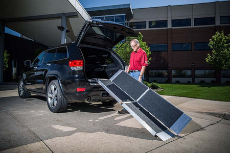 10' Portable Trifold Ramp - CornellSurgical.com