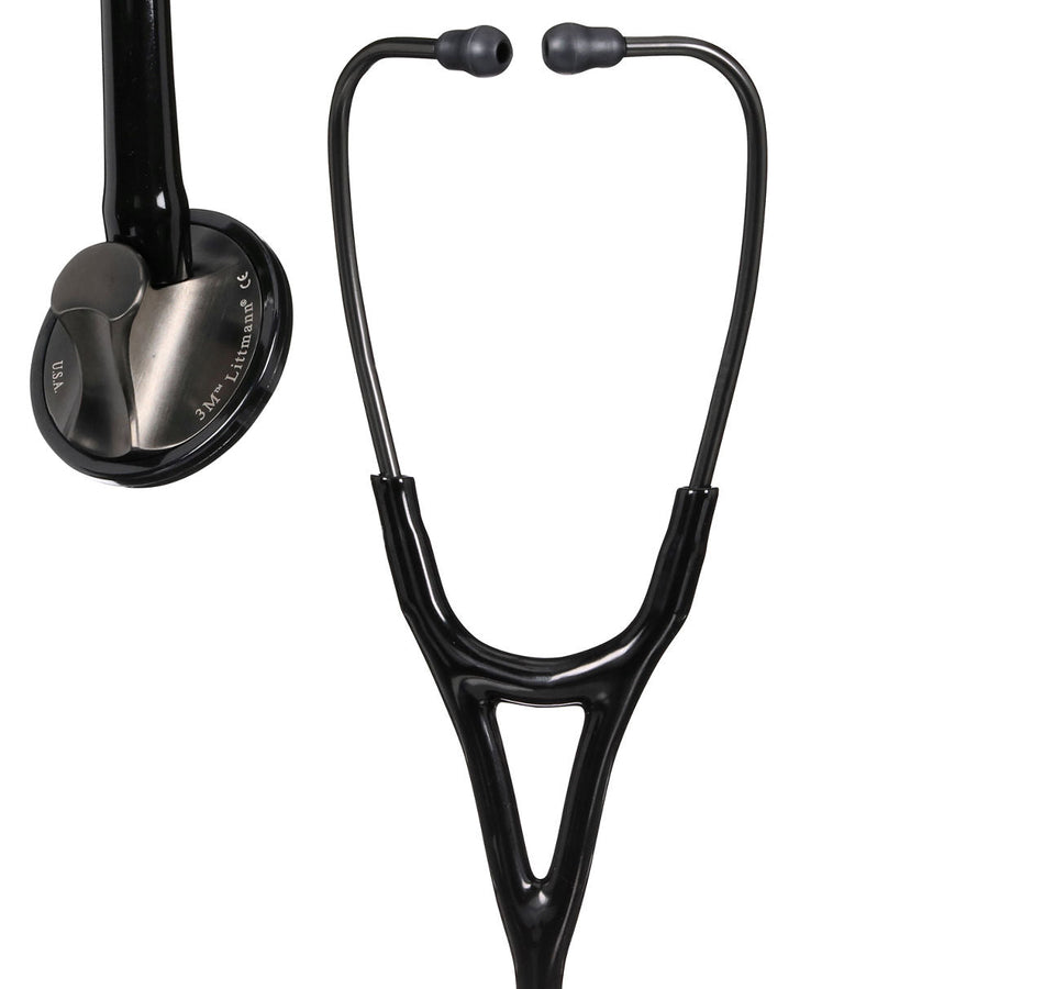 2176 Littmann Master Cardiology - Smoke Finish Chestpiece - Black Tube - CornellSurgical.com