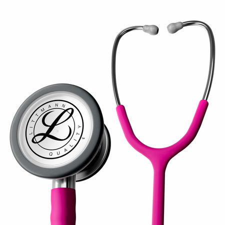 5648C Littmann Classic III - Raspberry Satin Tubing - CornellSurgical.com