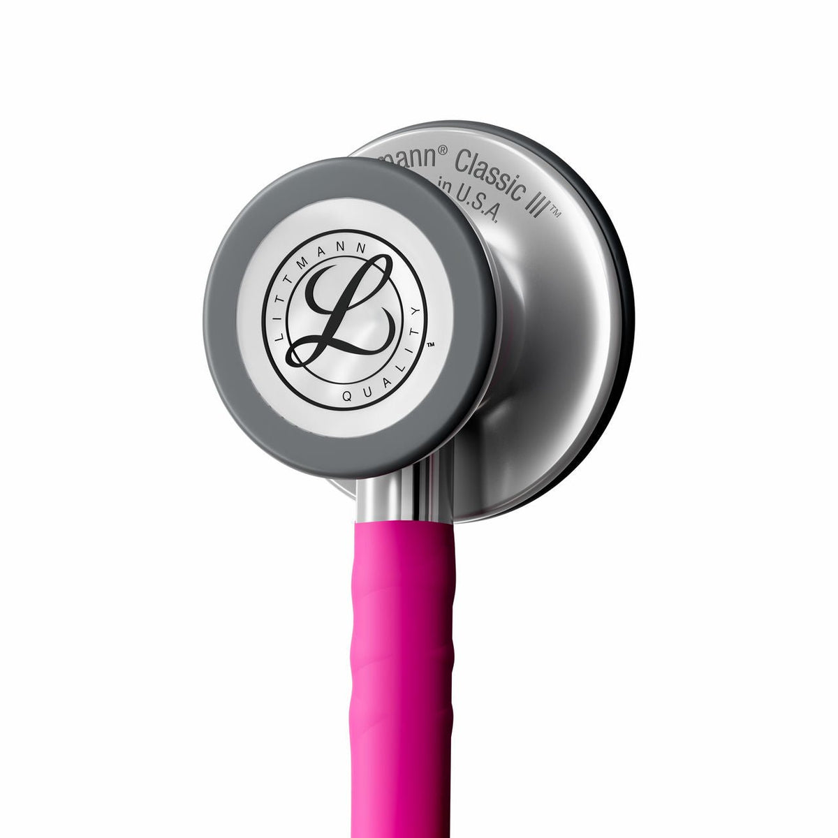 5648C Littmann Classic III - Raspberry Satin Tubing - CornellSurgical.com