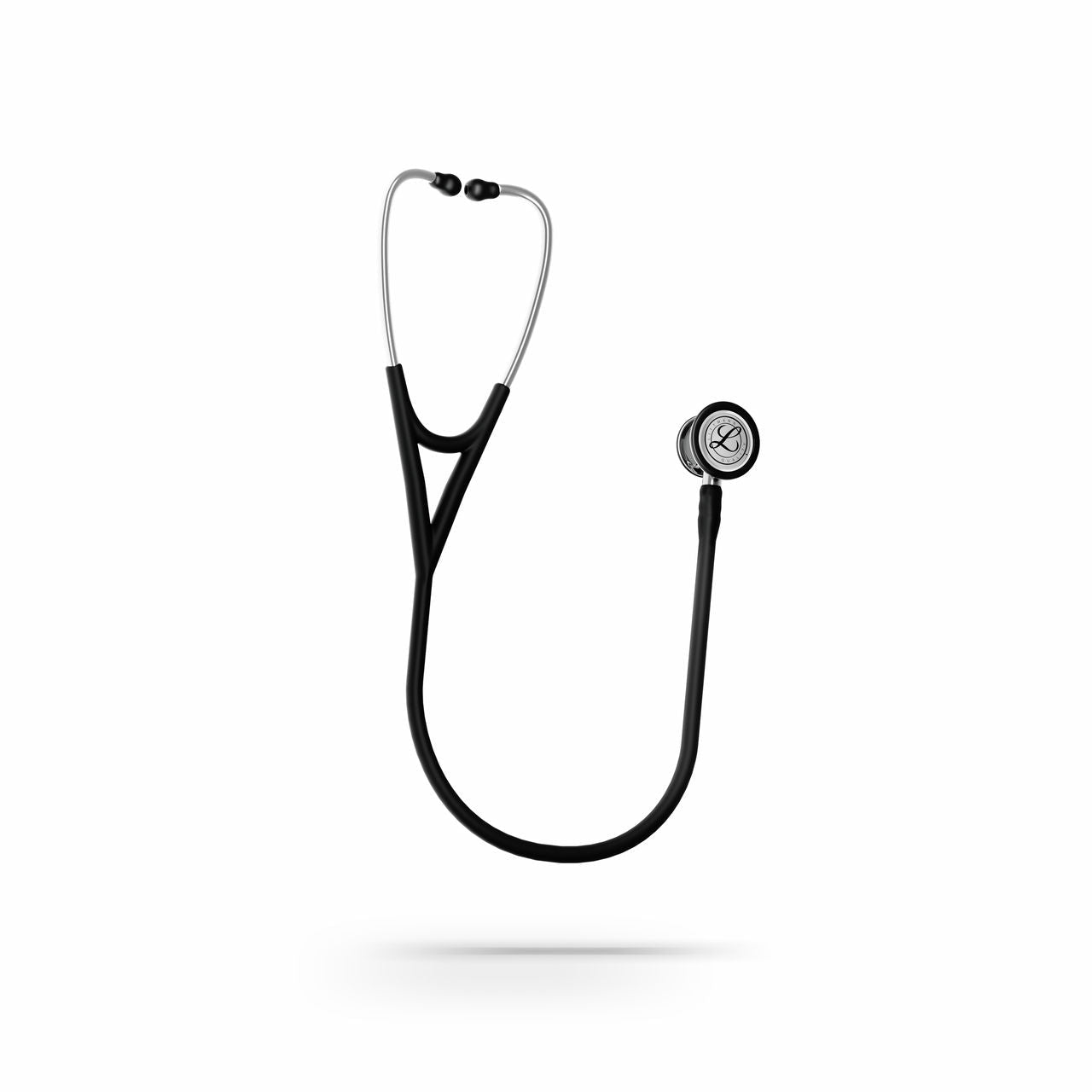 6177C Littmann Cardiology IV - Black Satin w/ Mirror Finish - CornellSurgical.com