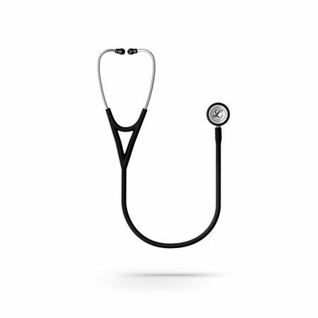 6177C Littmann Cardiology IV - Black Satin w/ Mirror Finish - CornellSurgical.com