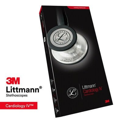 6234 Littmann Cardiology IV - Carribean Blue w/ Smoke Chestpiece & Mirror Stem - CornellSurgical.com