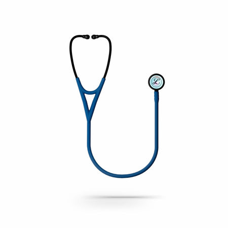 6242C Littmann Cardiology IV - Navy Satin w/ Rainbow & Black Stem - CornellSurgical.com