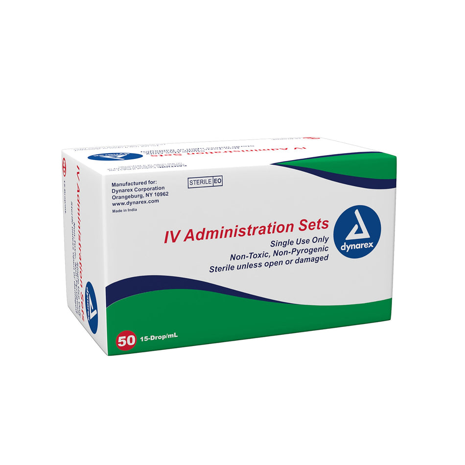 IV Administration Set,  15 drops/ml, 106", 2 "Y" Sites