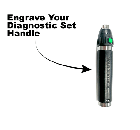 71 - SM2LXU Welch Allyn 3.5V Diagnostic Set with Coaxial LED Ophthalmoscope, MacroView Basic LED Otoscope. - CornellSurgical.com
