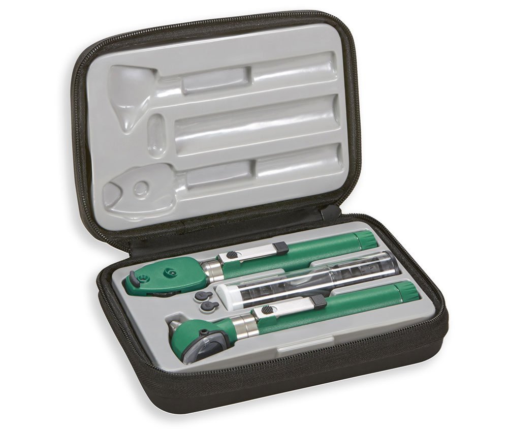 ADC Diagnostic 5110 Pocket LED Otoscope / Ophthalmoscope Set, 2.5v - CornellSurgical.com