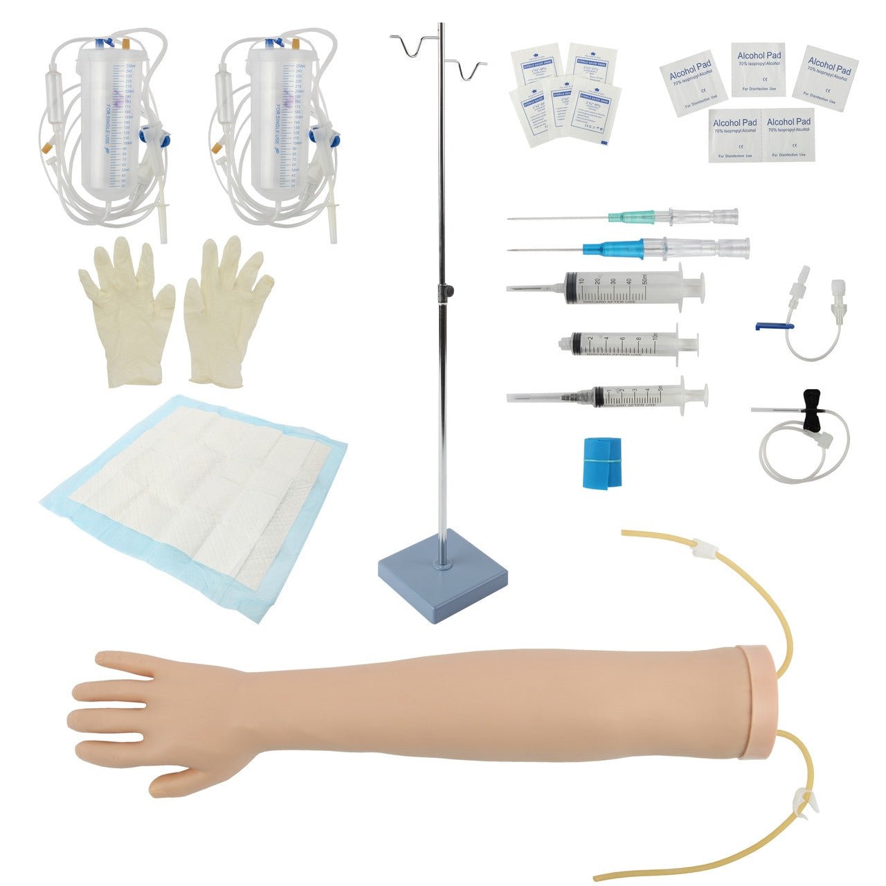 Anatomy Lab Venipuncture and IV Practice Arm Kit and Simulation Arm - CornellSurgical.com