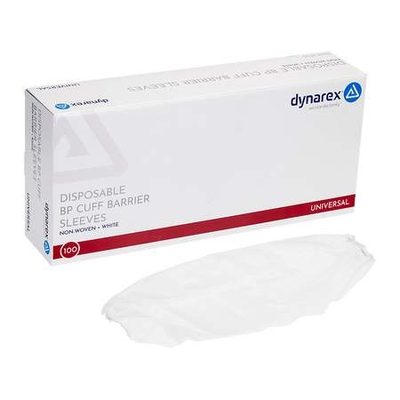 BP Cuff Barrier Sleeve (non - woven) 100/box - CornellSurgical.com