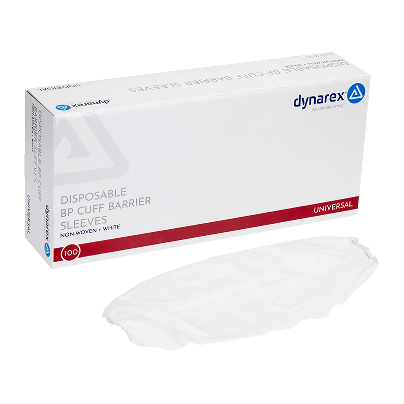 BP Cuff Barrier Sleeve (non - woven) 100/box - CornellSurgical.com