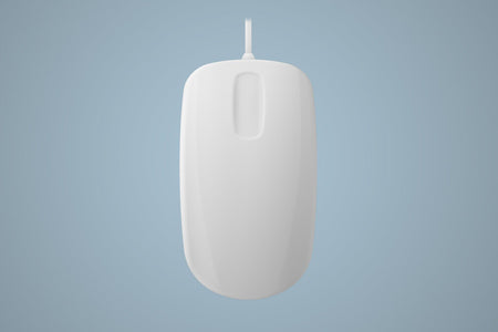 Contour Cherry AK - PMH3 Medical Mouse, Waterproof Hygienic Wireless Mouse for Healthcare, White - CornellSurgical.com