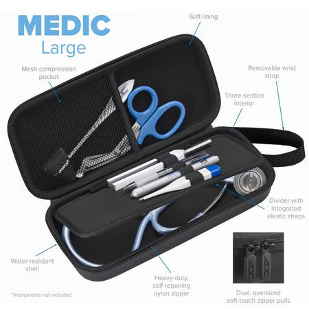 (Copy) - MEDIC Stethoscope & Instrument Carry Case - CornellSurgical.com