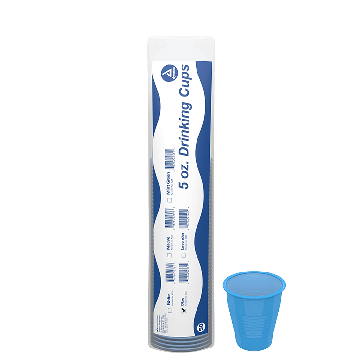 Drinking Cups, 5oz, Blue, 1,000 per case - CornellSurgical.com