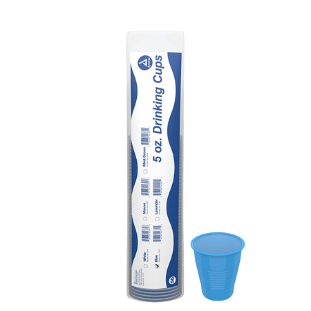 Drinking Cups, 5oz, Blue, 1,000 per case - CornellSurgical.com