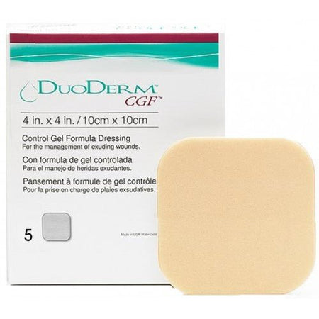 DuoDERM® 187660 Hydrocolloid Dressing, 4x4, 5/box - CornellSurgical.com