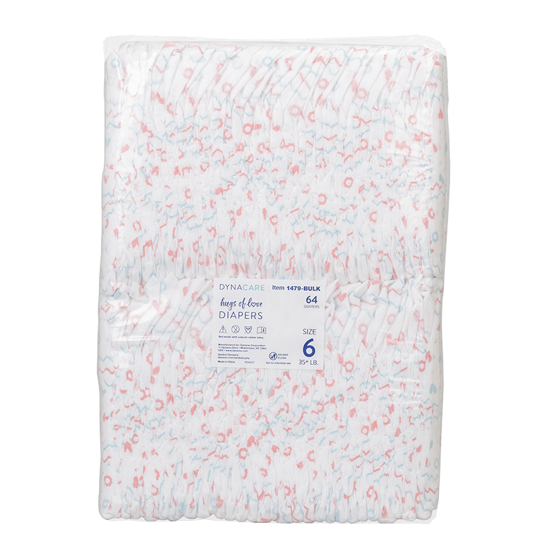 Dynarex Hugs - of - Love Baby Diapers - CornellSurgical.com