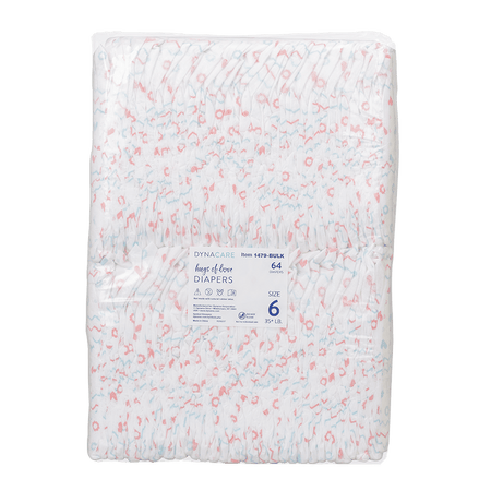 Dynarex Hugs - of - Love Baby Diapers - CornellSurgical.com