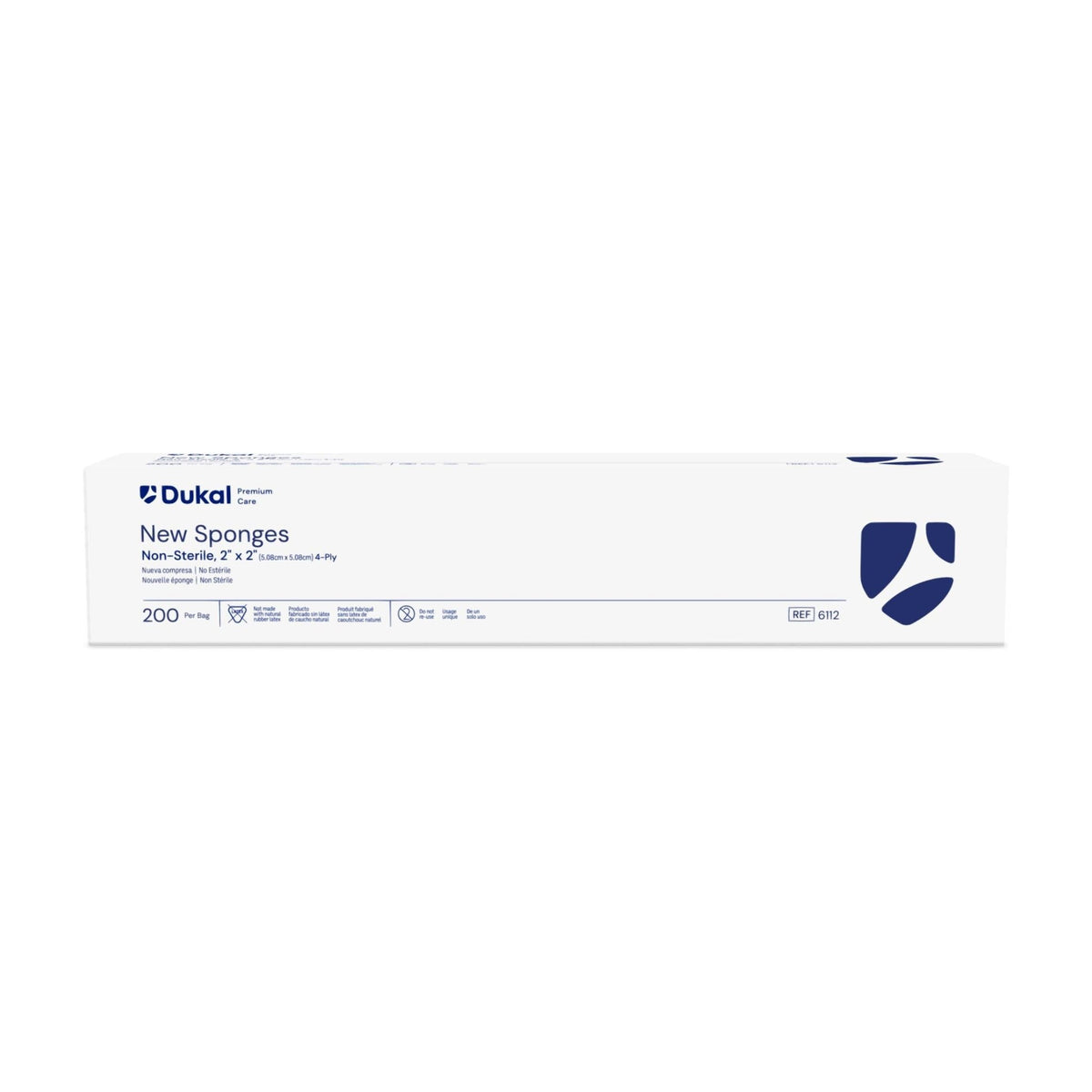Gauze Sponge, Non - Woven, Non - Sterile, 4 - Ply, 2" x 2" - CornellSurgical.com