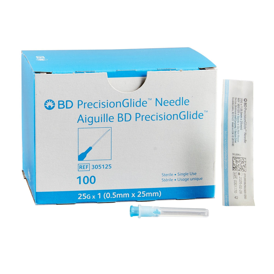 Hypodermic Needle 25G X 1" - CornellSurgical.com