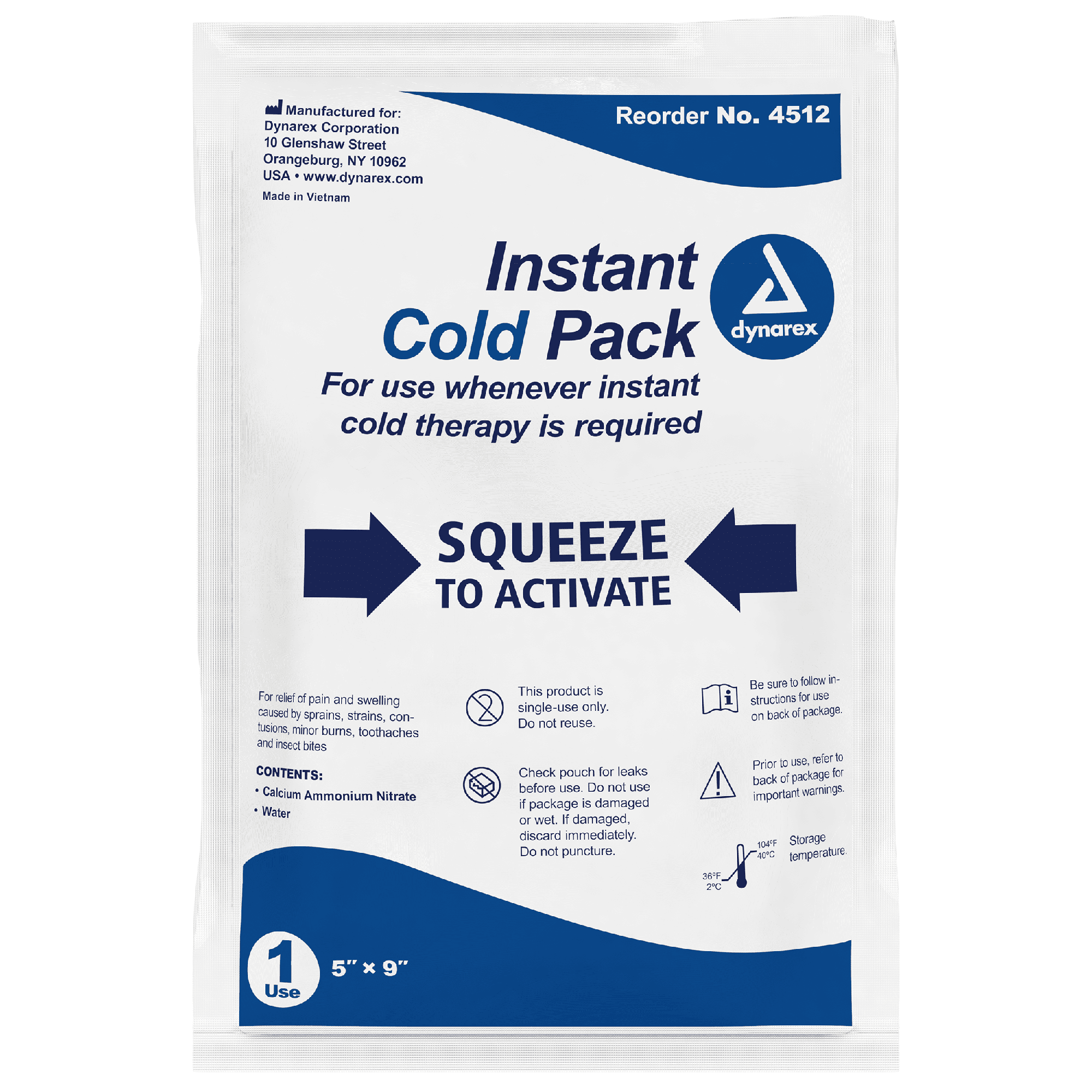 Instant Cold Pack, 24/cs - CornellSurgical.com