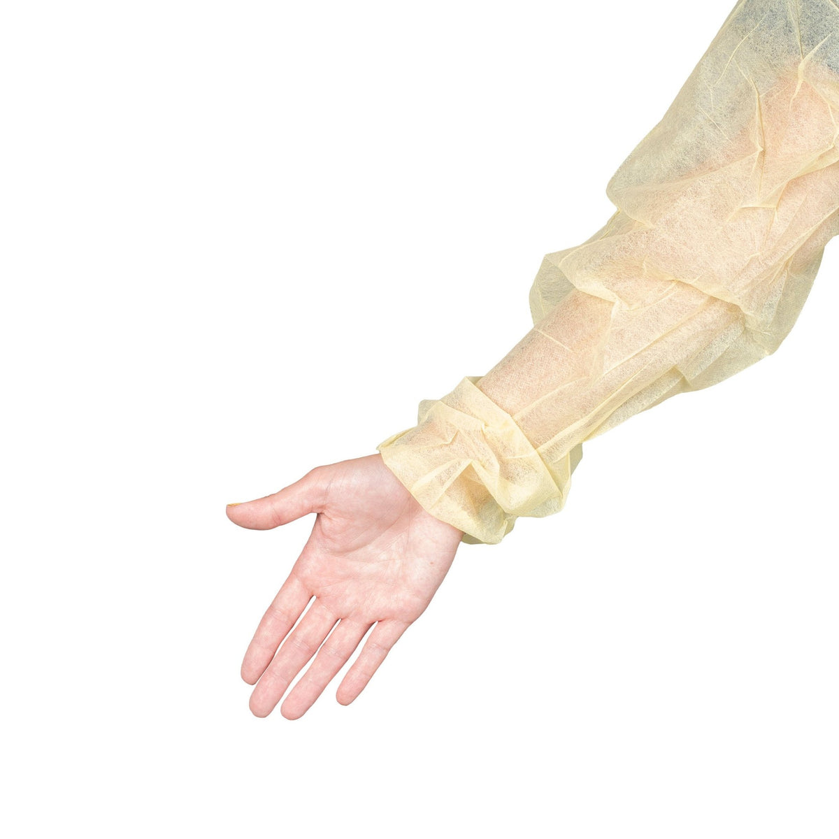 Isolation Gown, Non - Sterile, Yellow 10's - CornellSurgical.com