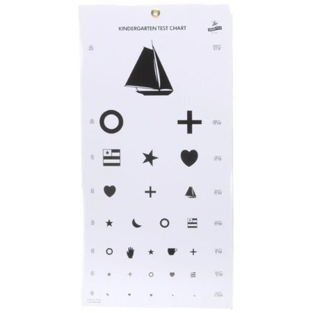 Kindergarten Hanging Eye Chart - CornellSurgical.com
