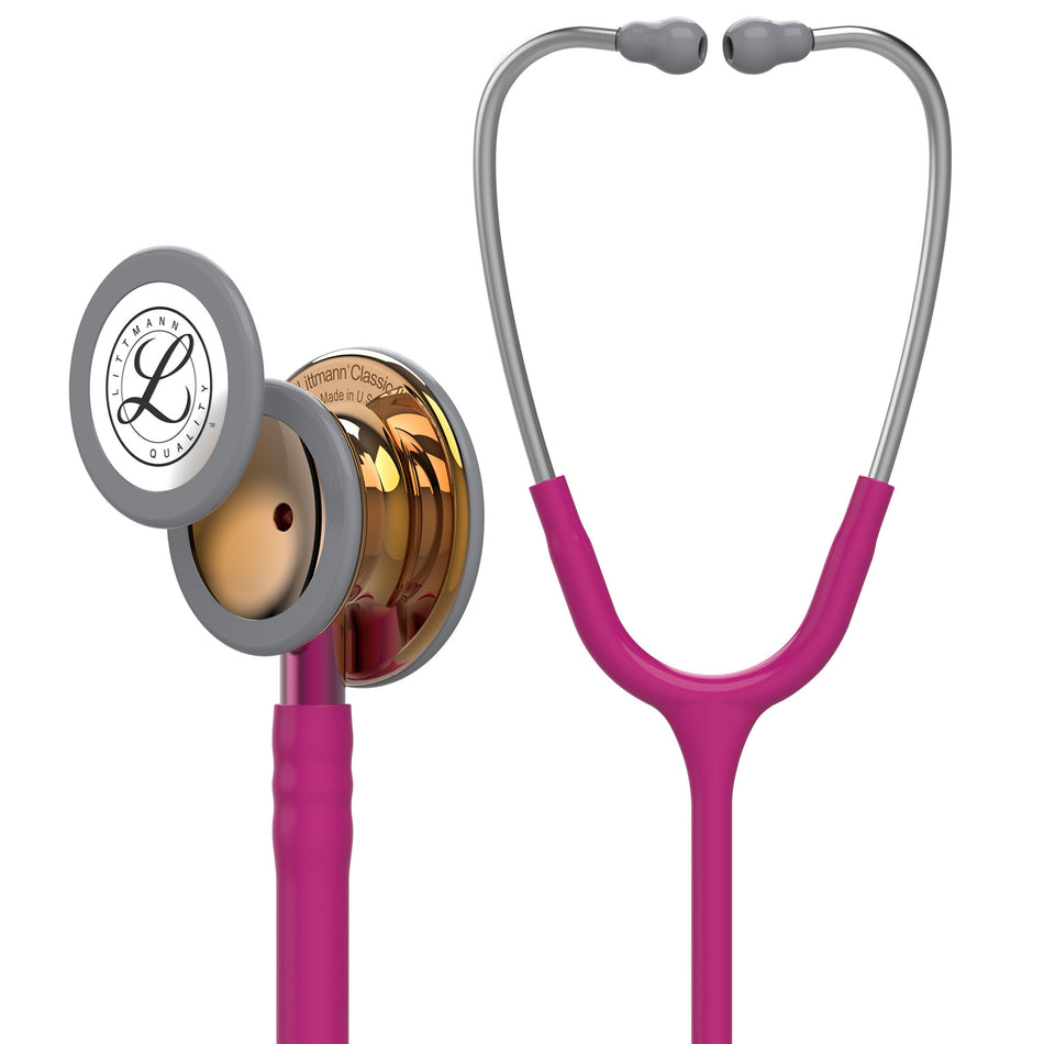 5647 Littmann Classic III -Raspberry w/ Copper/Pink, LIMITED EDITION