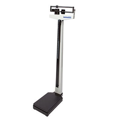 Mechanical Beam Scale with Height Rod, Pounds and Kilograms - CornellSurgical.com