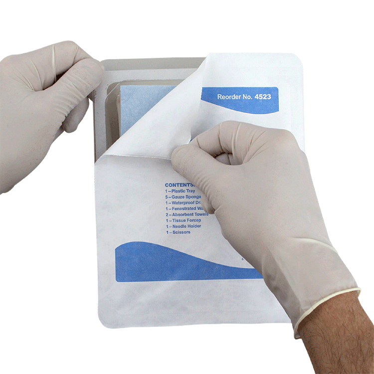 Minor Laceration Tray w/ Instruments - CornellSurgical.com