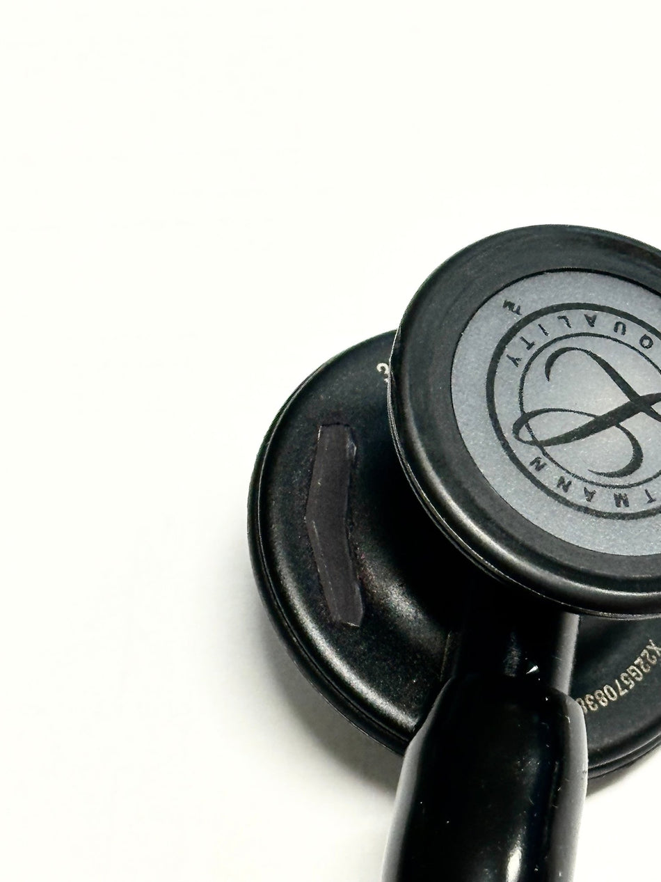 MISENGRAVED !! 6163 Littmann Cardiology IV - Black w/ All Black Finish **FINAL SALE** - CornellSurgical.com