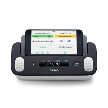 Omron BP7900 Complete Wireless Upper Arm Blood Pressure Monitor + EKG - CornellSurgical.com