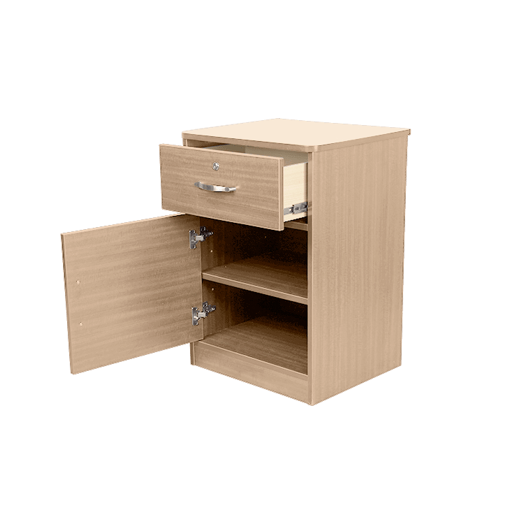 One Door / One Drawer Nightstand - CornellSurgical.com