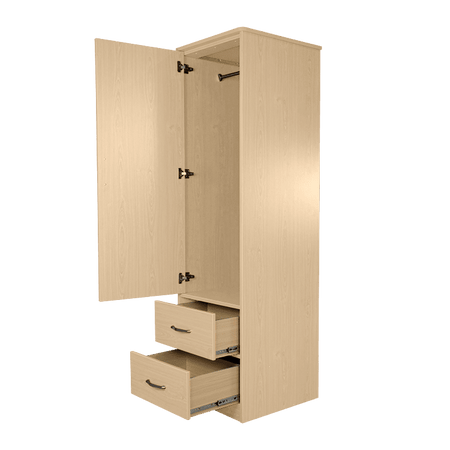 One Door / Two Drawer Wardrobe - CornellSurgical.com
