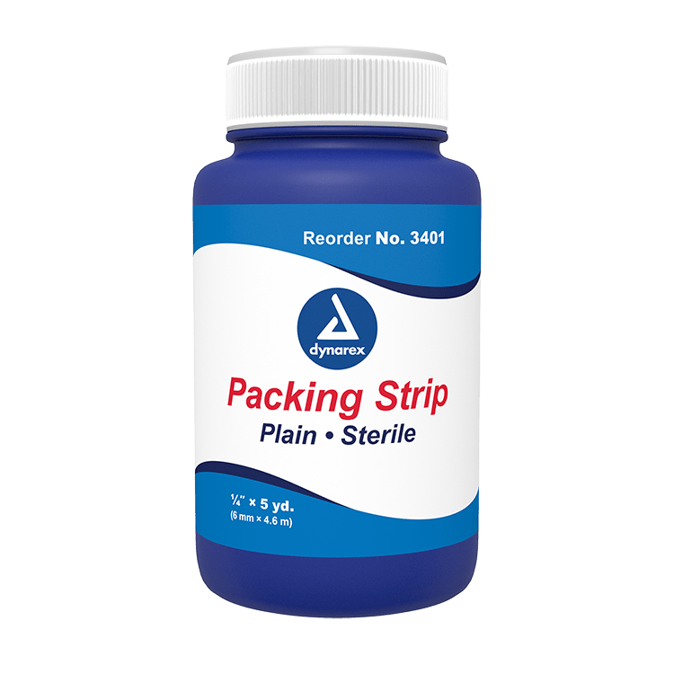 Packing Strips Plain - Sterile - CornellSurgical.com