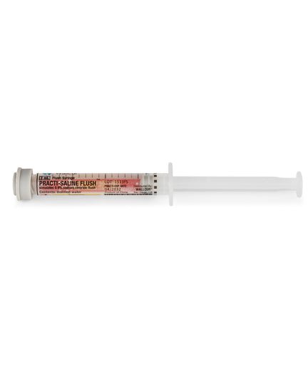 Practi - Saline Flush™ 3 mL Syringe (Training Only) - CornellSurgical.com