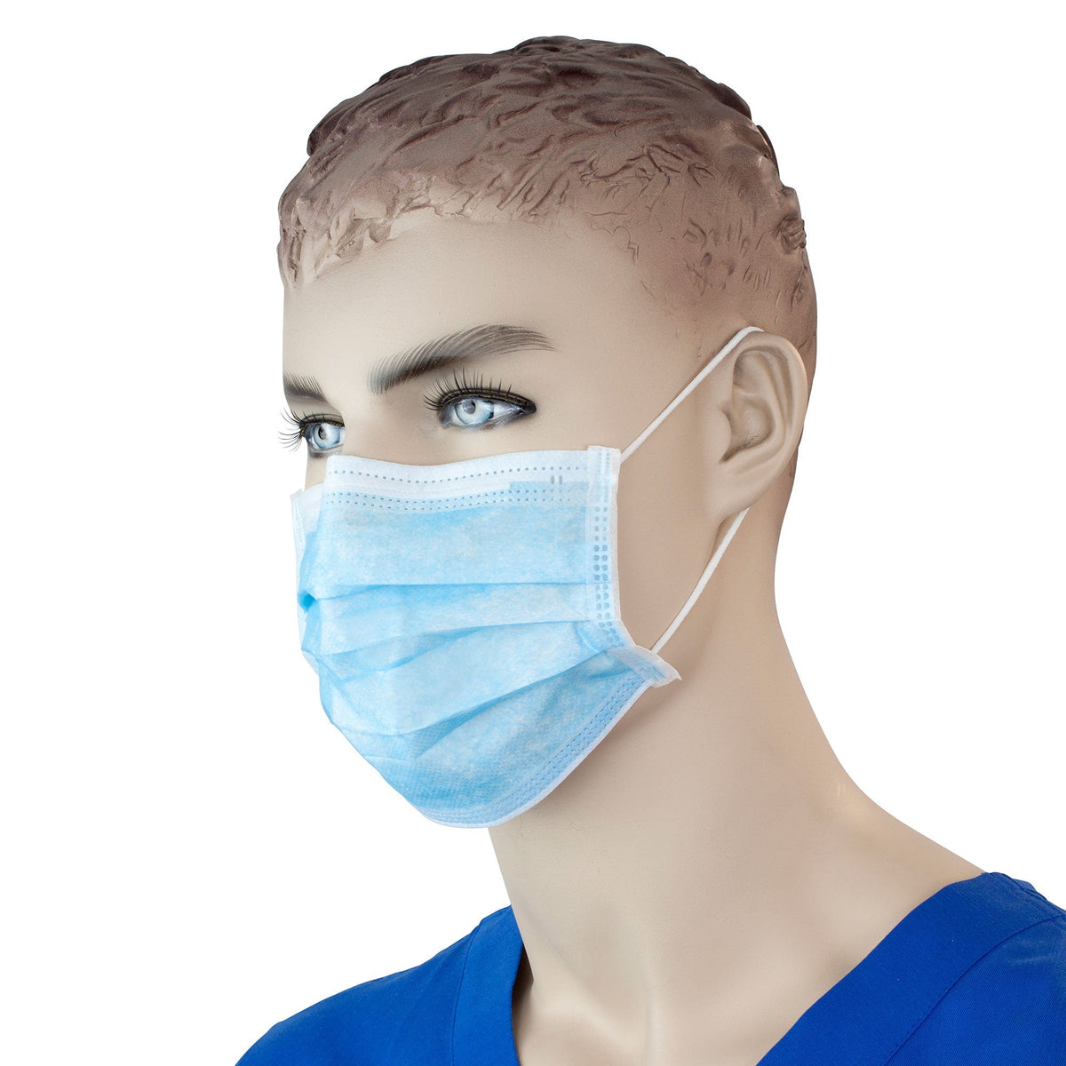 Procedure Face Mask w/ Ear Loop - CornellSurgical.com