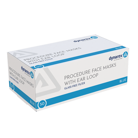 Procedure Face Mask w/ Ear Loop - CornellSurgical.com