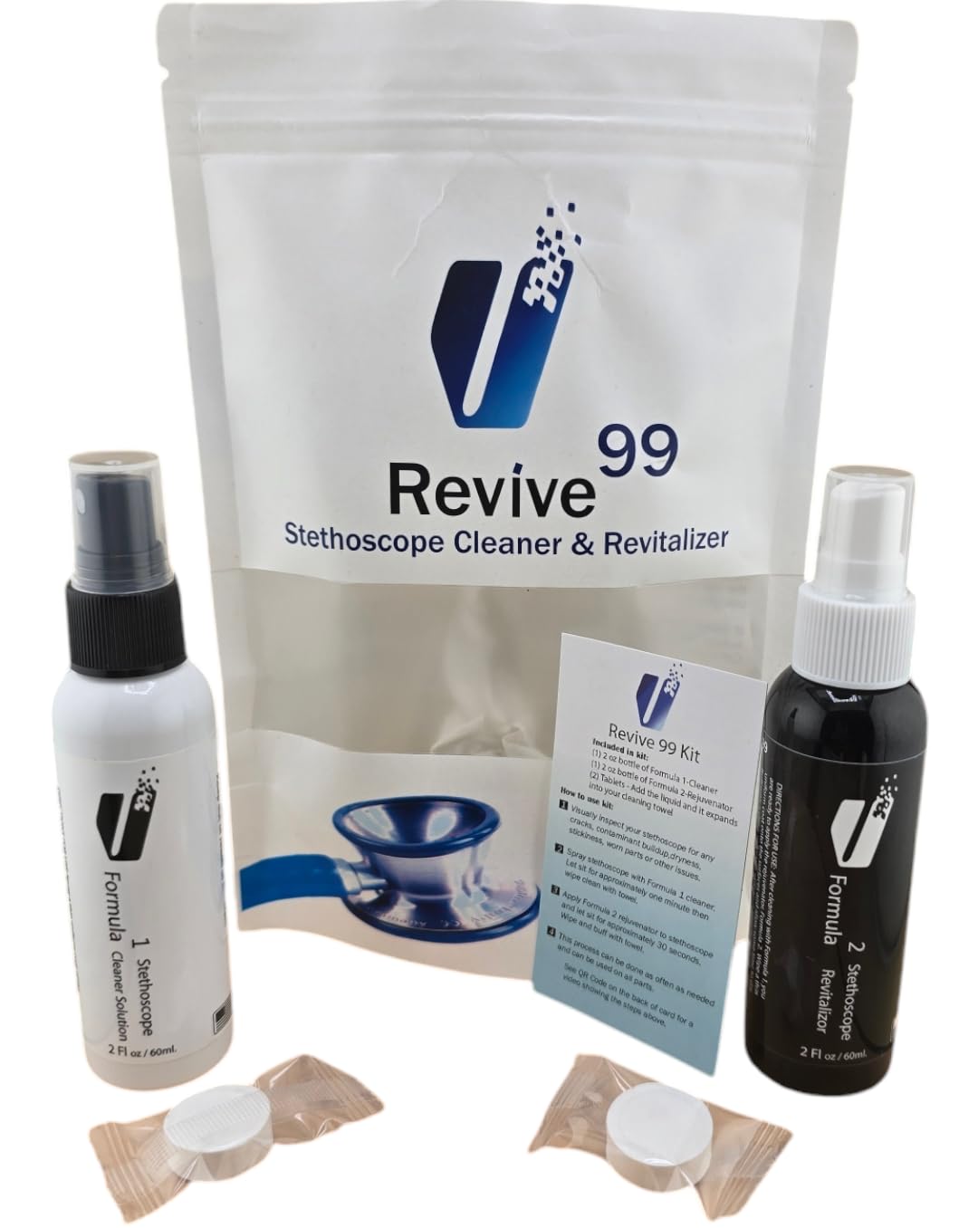 Revive99 Stethoscope Cleaner & Revitalizer - CornellSurgical.com