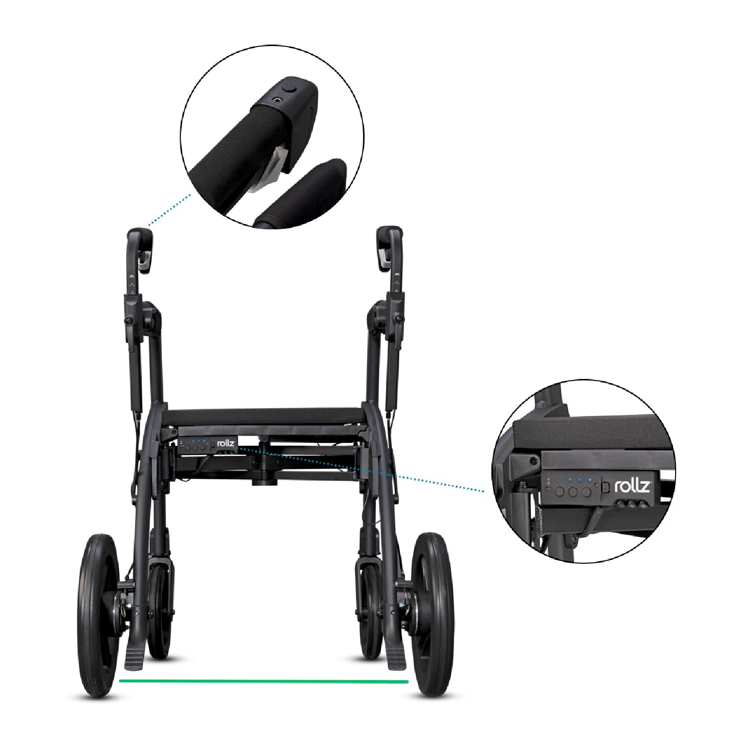 Rollz Motion Rhythm - Parkinson Walker / Rollator - CornellSurgical.com