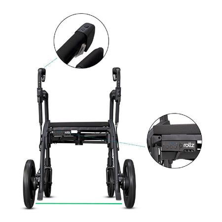 Rollz Motion Rhythm - Parkinson Walker / Rollator - CornellSurgical.com