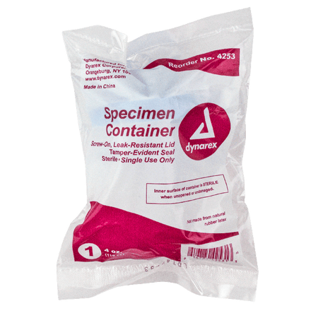 Specimen Containers - Sterile, 4oz - CornellSurgical.com