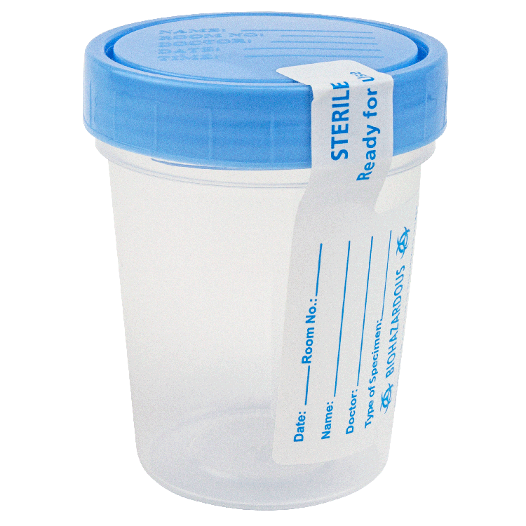 Specimen Containers - Sterile, 4oz - CornellSurgical.com