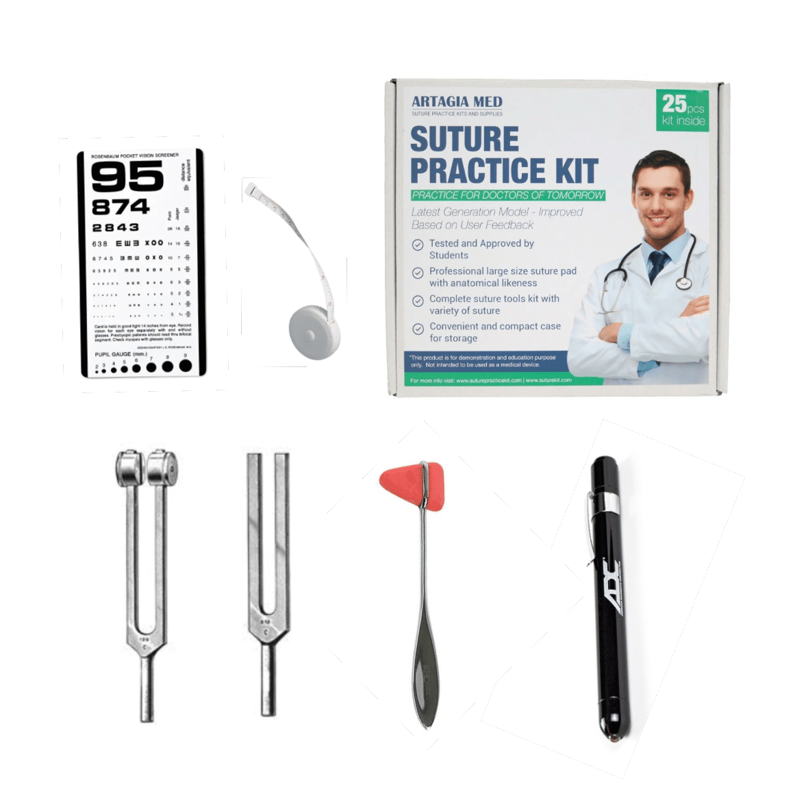 St. Elizabeth PA Program Required 7 piece Instrument Kit - CornellSurgical.com