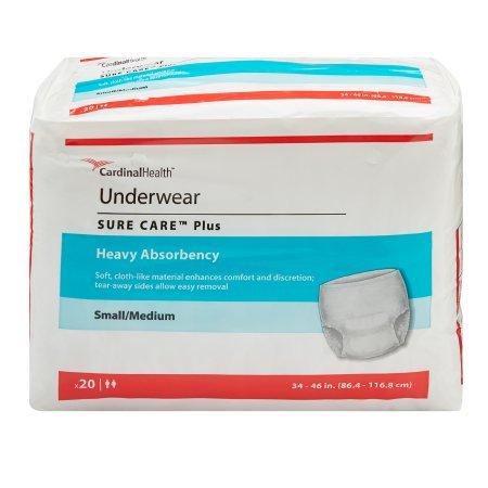 Sure Care Protective Underwear - Medium 20/pkg - CornellSurgical.com