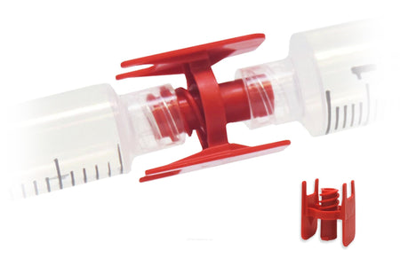 Syringe Connectors, Red - CornellSurgical.com