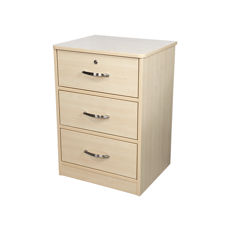 Three Drawer Nightstand - CornellSurgical.com